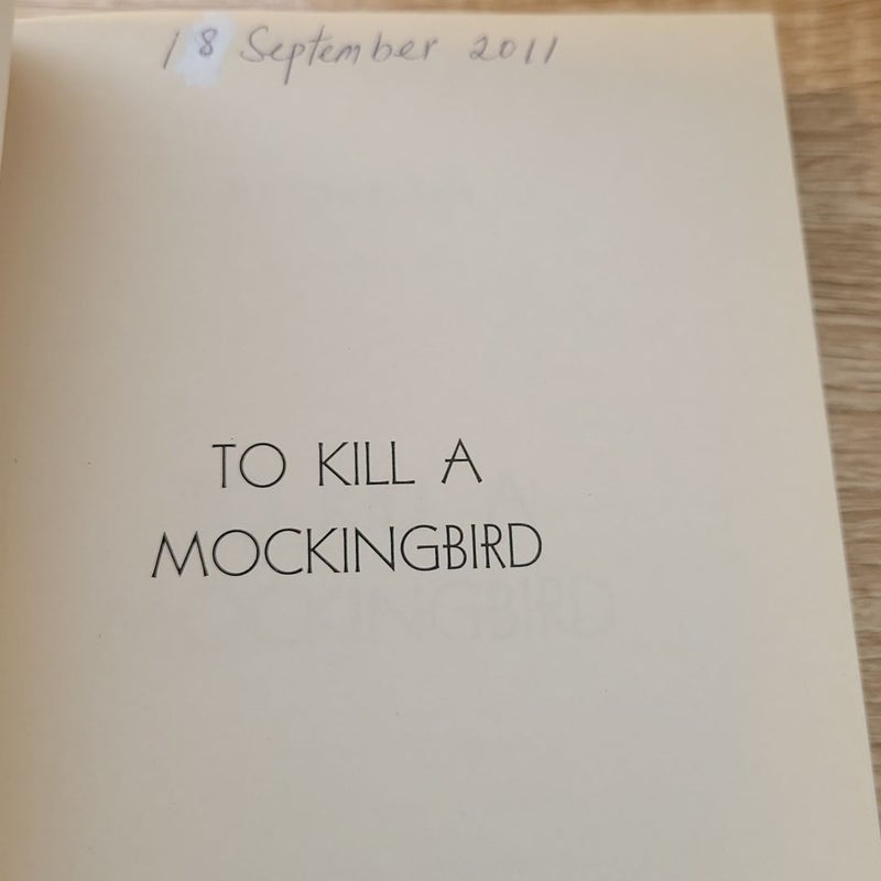 To Kill a Mockingbird