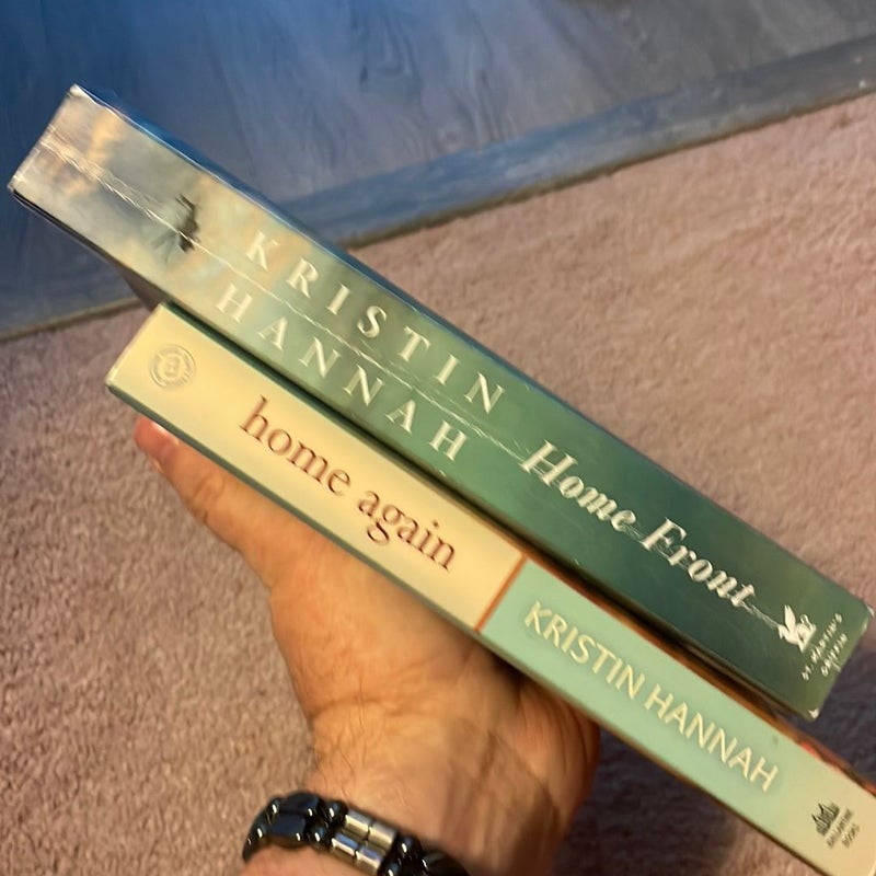 2 book bundle - Home Again and home front