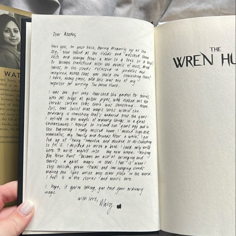 The Wren Hunt (signed by the author)