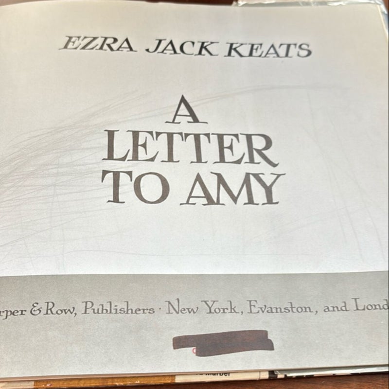 A Letter to Amy