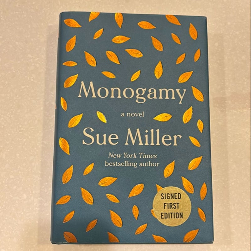 Monogamy signed first edition 