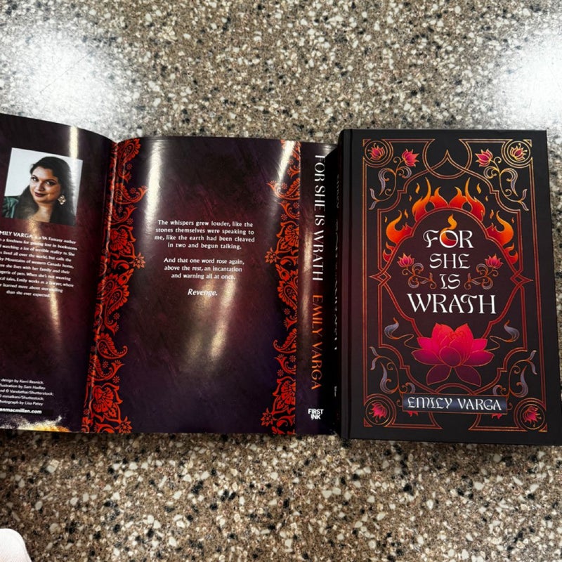 For She Is Wrath Fairyloot exclusive 