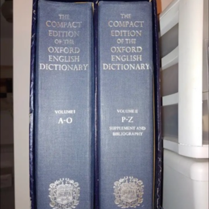 Oxford English Dictionary Vol. I & II