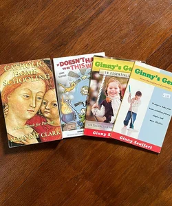 4 Piece Bundle of Catholic Homeschool Books