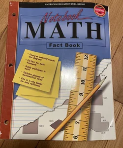 Notebook Math Fact Book