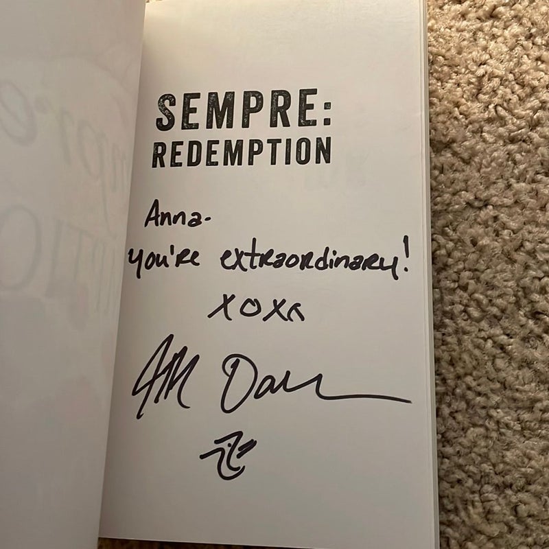 Sempre: Redemption (signed by the author)