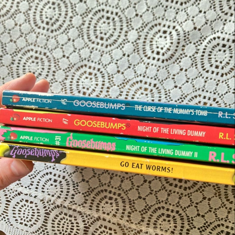 Goosebumps book lot 