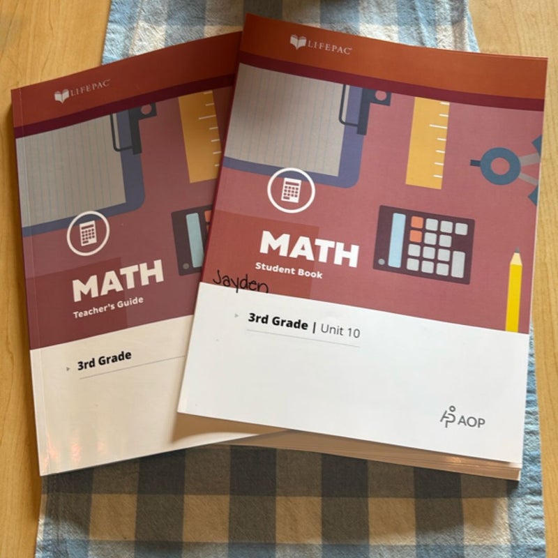 Math AOP 3rd Grade