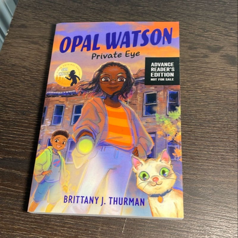 Opal Watson Private Eye
