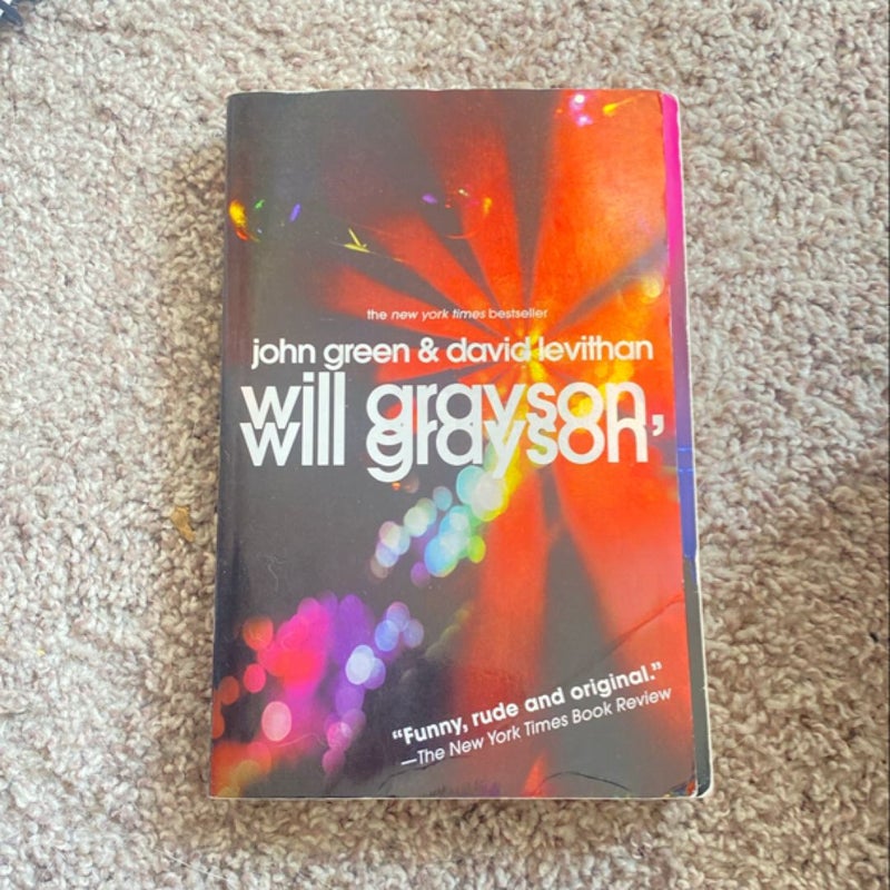 Will Grayson, Will Grayson