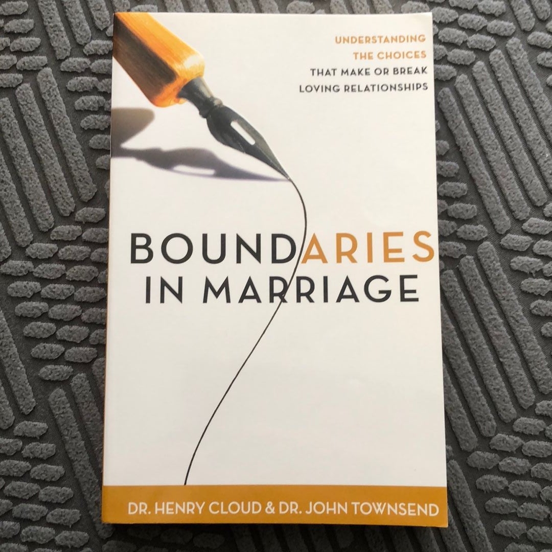 Boundaries in Marriage