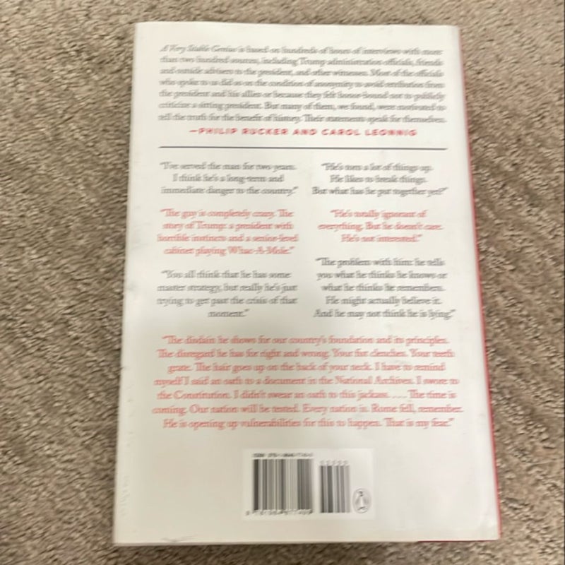 A Very Stable Genius