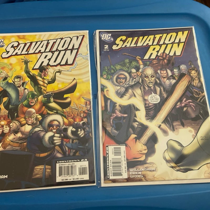 Salvation Run Complete Set