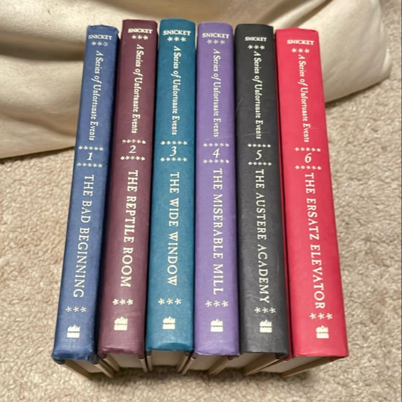 A Series of Unfortunate Events #1-6