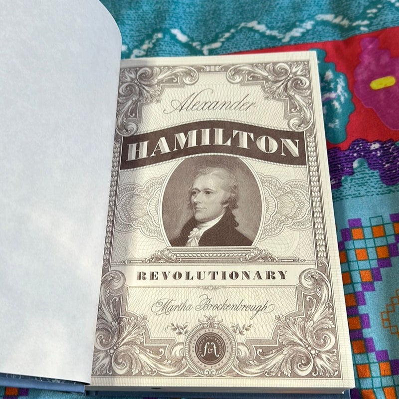 Alexander Hamilton, Revolutionary