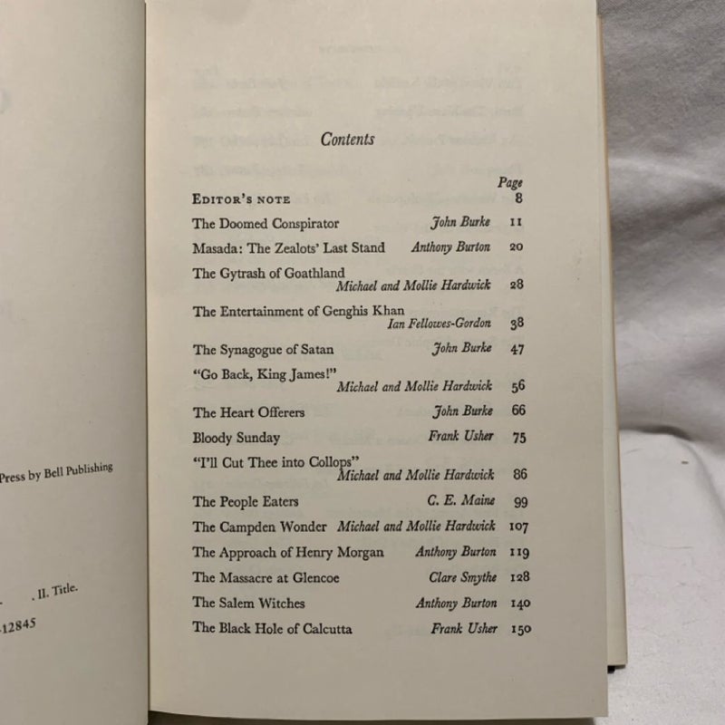 50 Great Tales of Terror (1st ed./1st printing)
