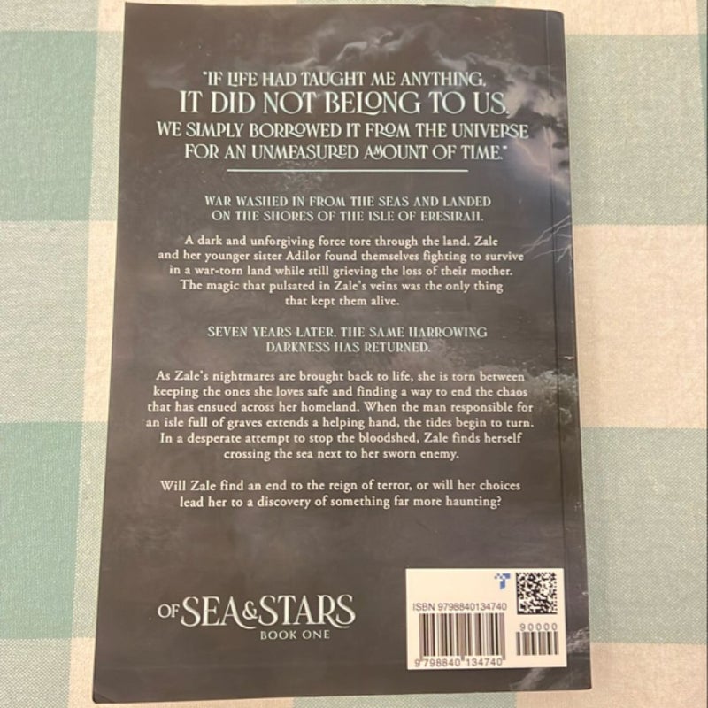 Across the Shattered Sea-signed 