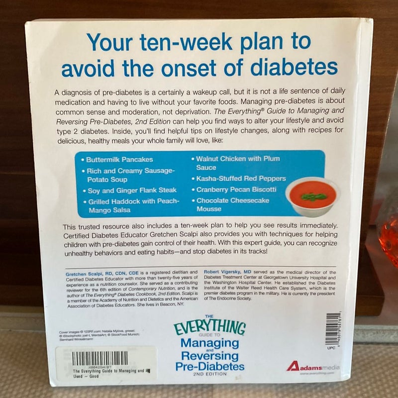 The Everything Guide To Managing and Reversing Pre-Diabetes 