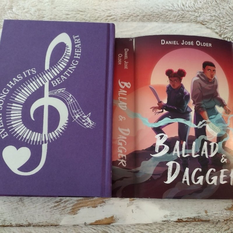 Ballad & Dagger !Signed! Owlcrate edition 