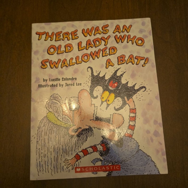 There was an old lady who swallowed a bat