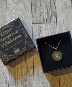 Bookish Box Crave Inspired Necklace