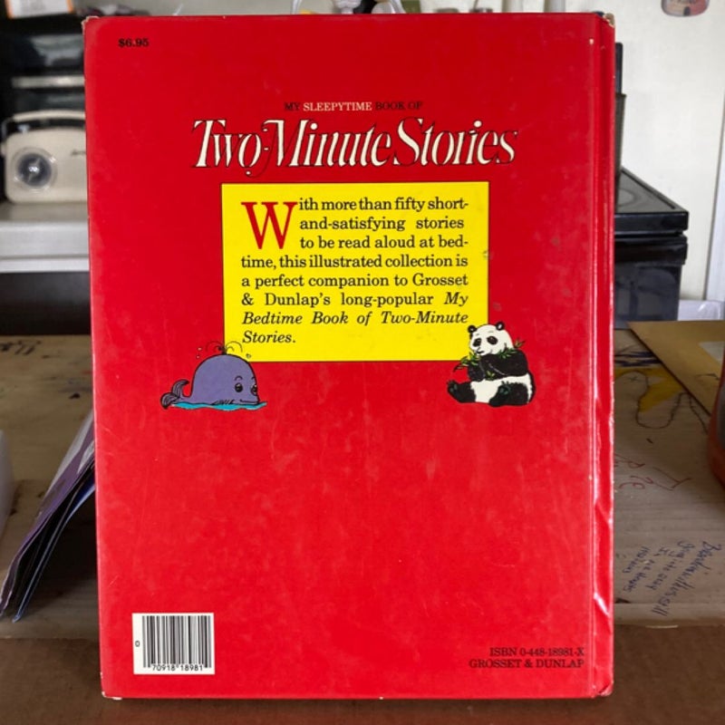 My Sleepytime Book of Two-Minute Stories (VINTAGE )