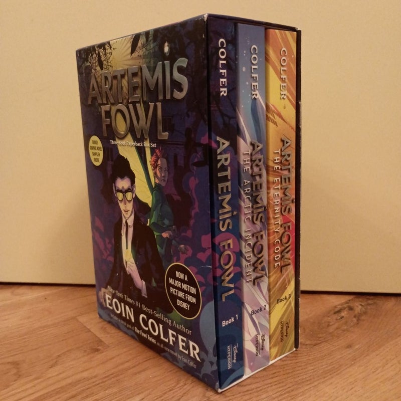 Artemis Fowl 3-Book Paperback Boxed Set (Artemis Fowl, Books 1-3)