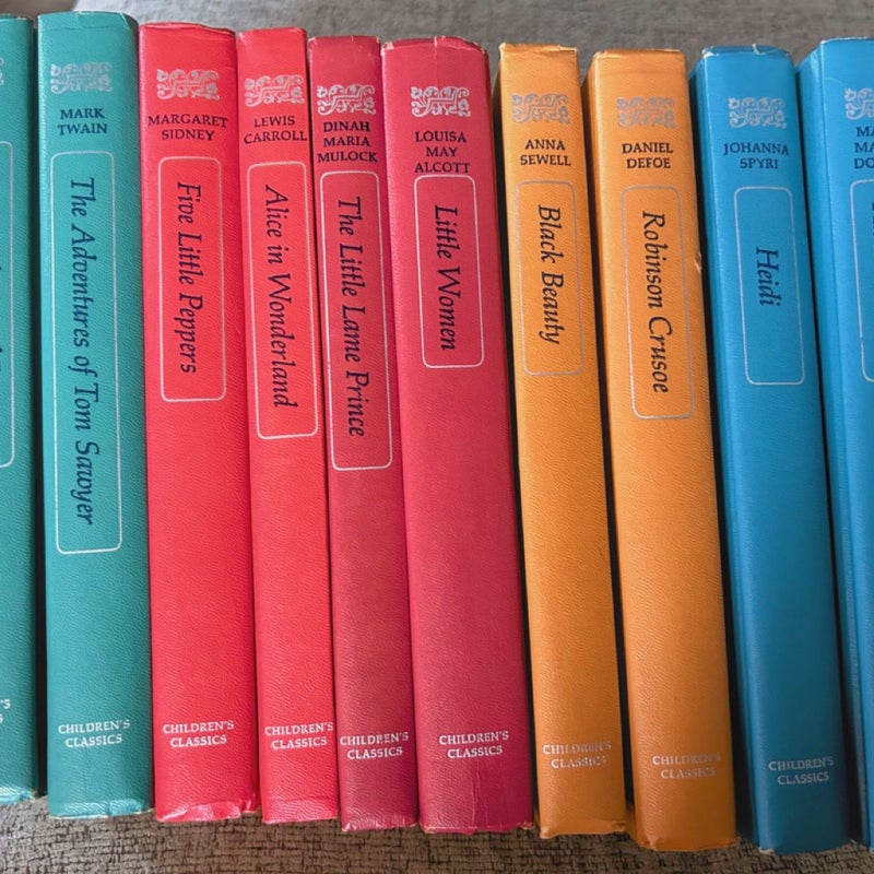 Children’s classics vintage set of 10 novels