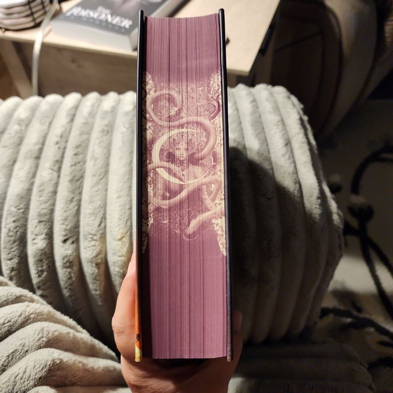 German House of Flame & Shadow (with stenciled edges)