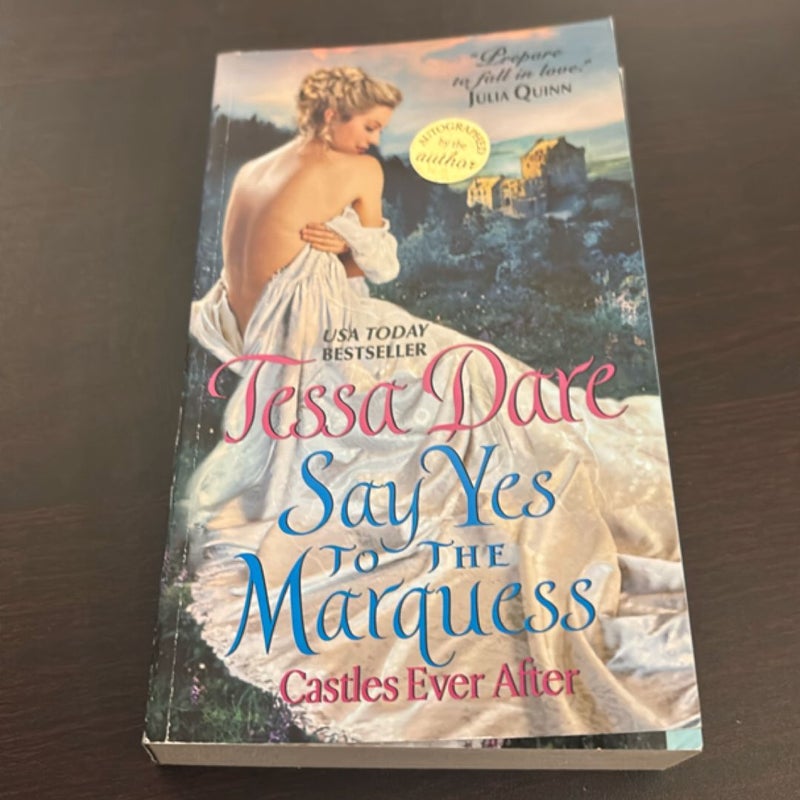 Say Yes to the Marquess - Signed Copy!