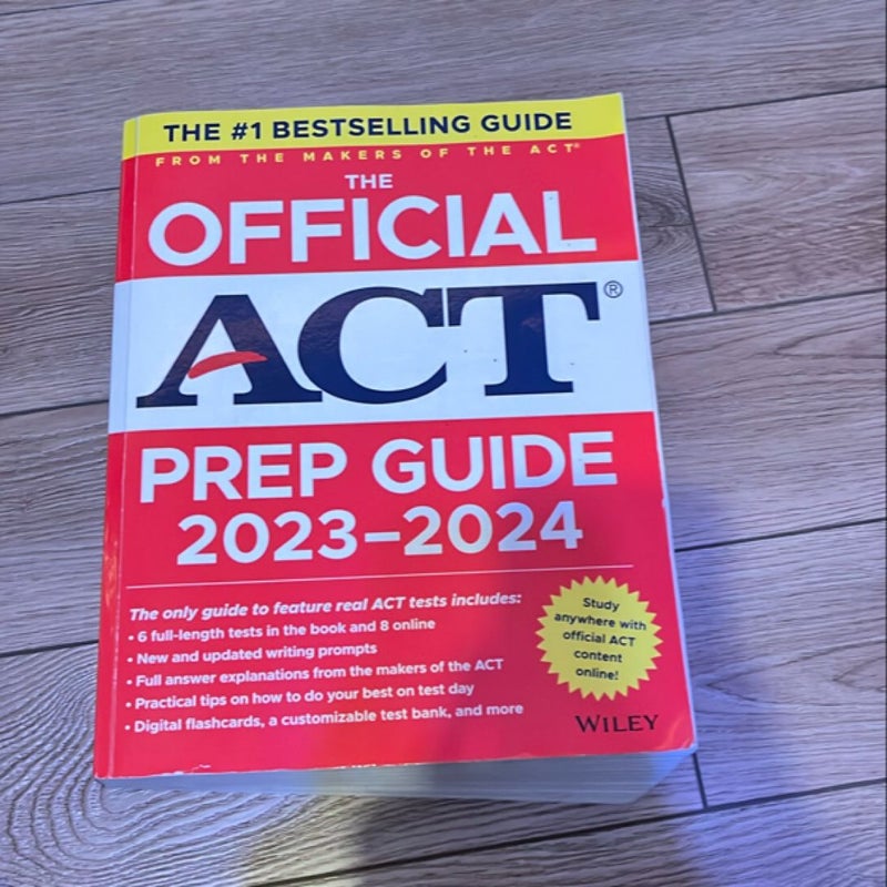 The Official ACT Prep Guide 2023-2024