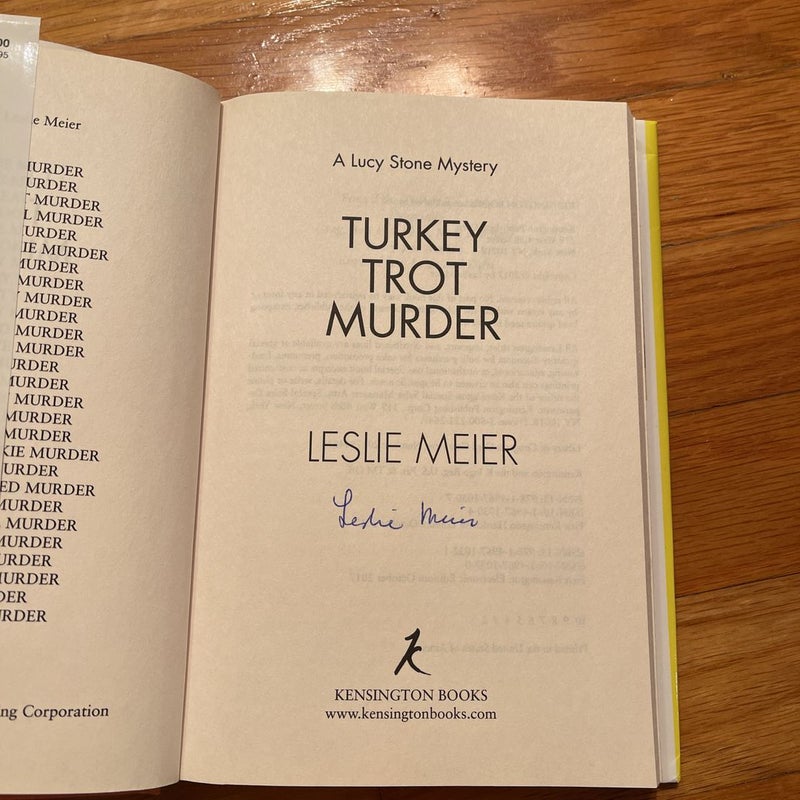 Turkey Trot Murder (signed)