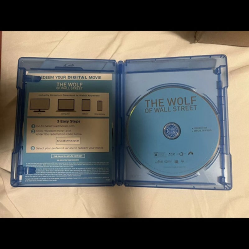 The wolf of Wall Street dvd