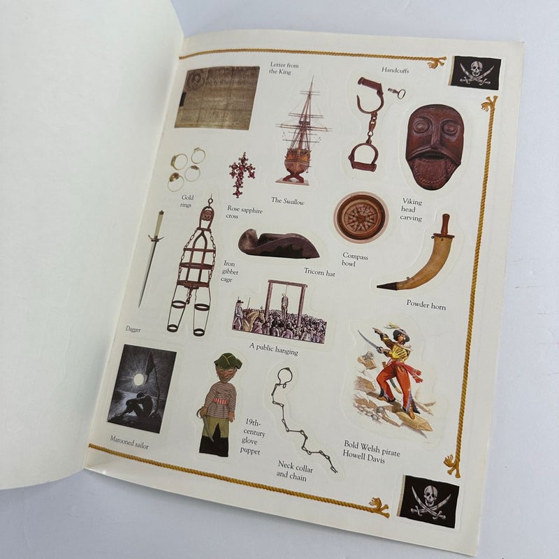 DK The Ultimate Pirate Glow in the Dark Sticker Book