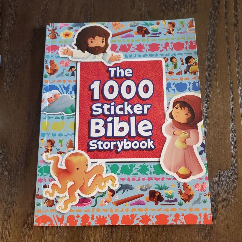 The 1000 Sticker Bible Storybook