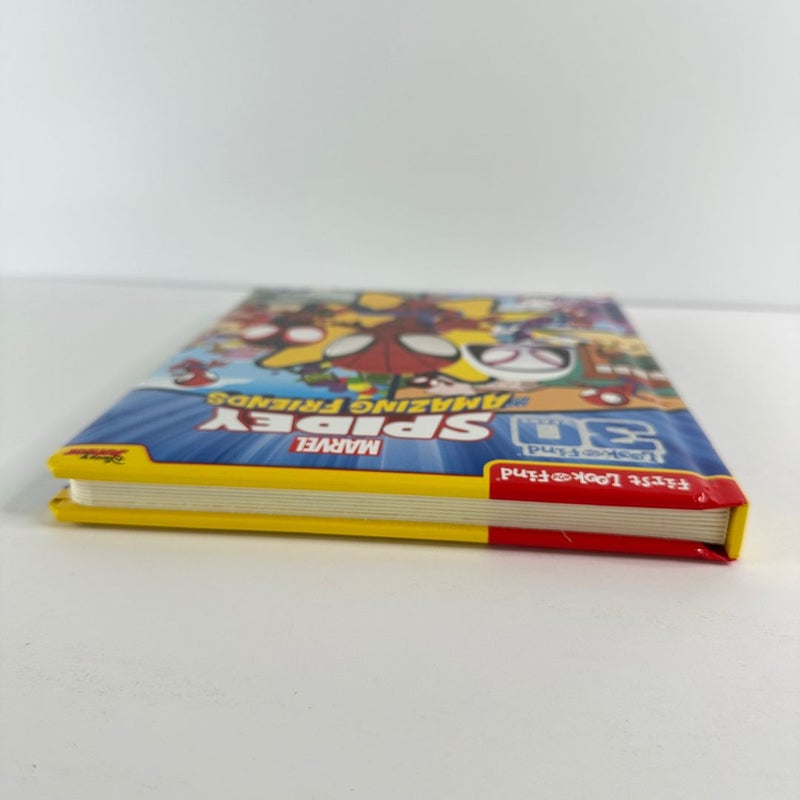 Marvel Spidey and His Amazing Friends First Look and Find book