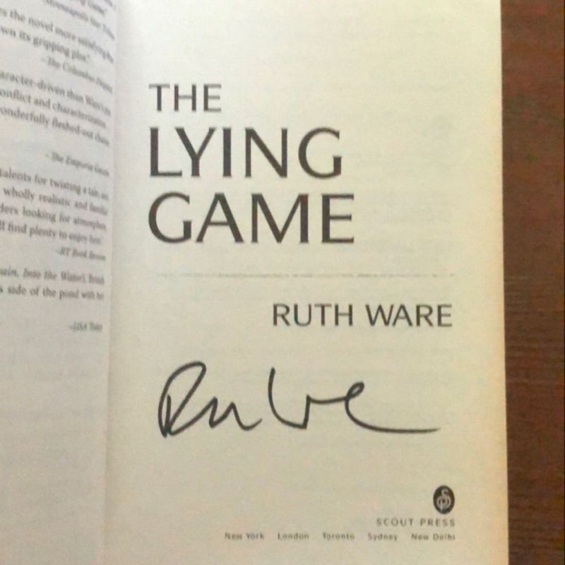 The Lying Game - signed