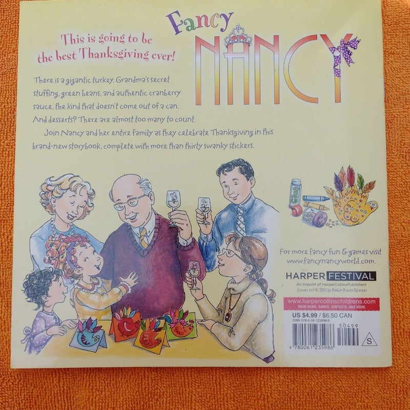 Fancy Nancy: Our Thanksgiving Banquet