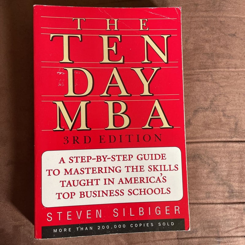 The Ten-Day MBA