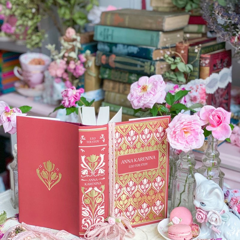 Anna Karenina w/ Juniper Books Cover