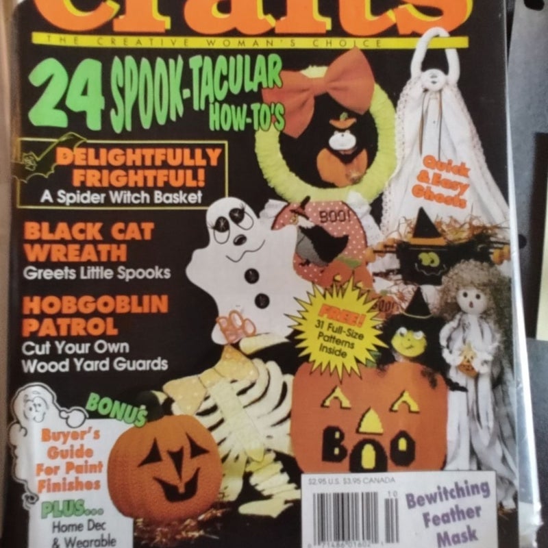 Crafts Magazine Halloween Oct 1991