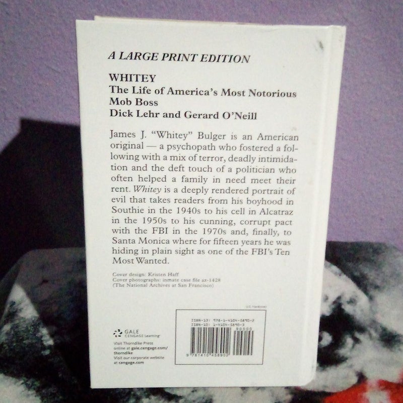 Whitey - Large Print