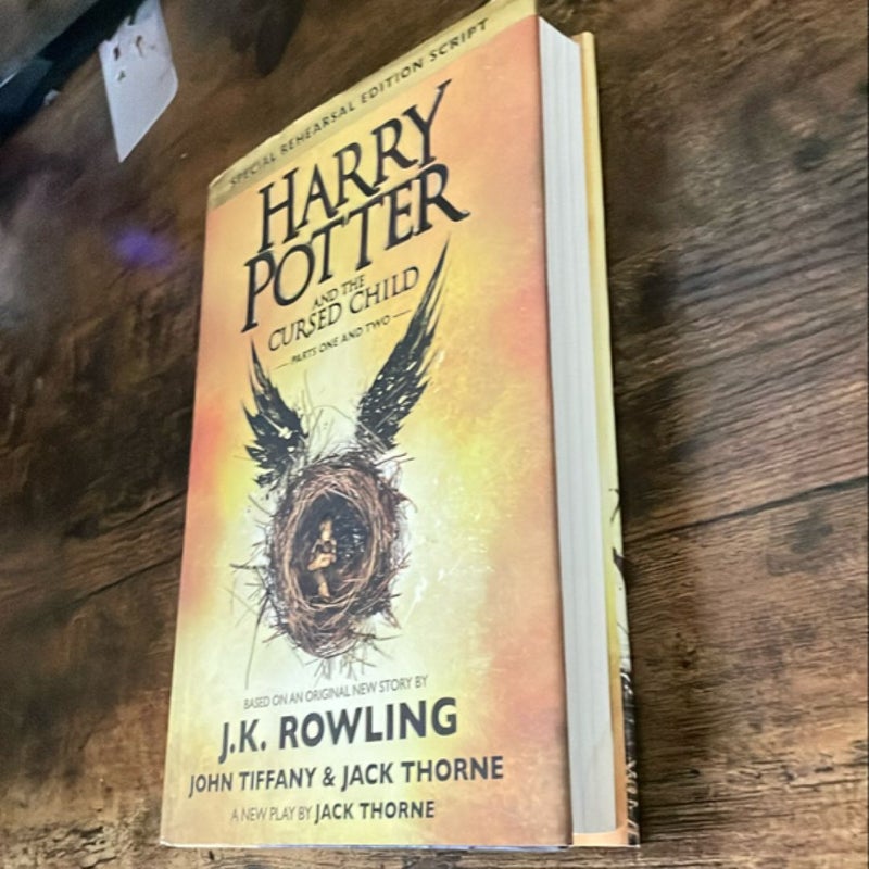 Harry Potter and the Cursed Child Parts One and Two (Special Rehearsal Edition Script)