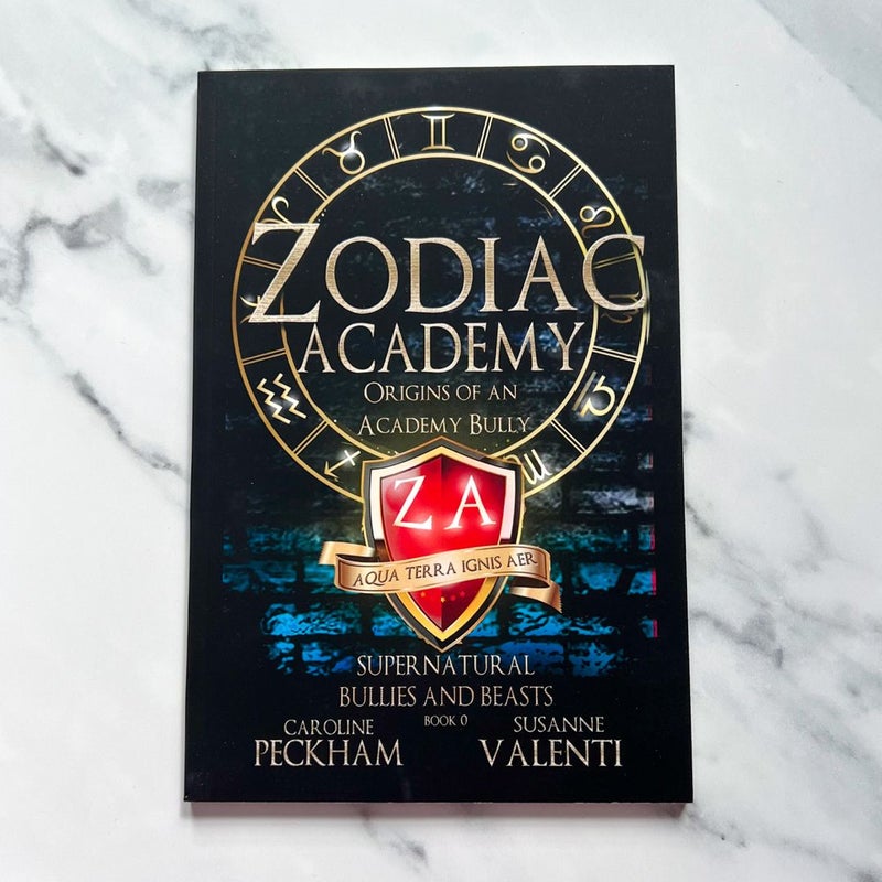 Zodiac Academy Origins of an Academy Bully Matte Cover
