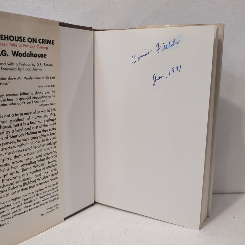 Wodehouse on Crime