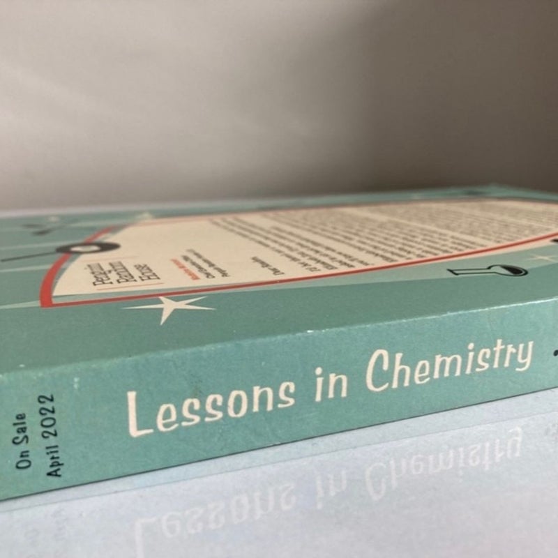 Lessons in Chemistry Advance Readers Copy ARC / Galley