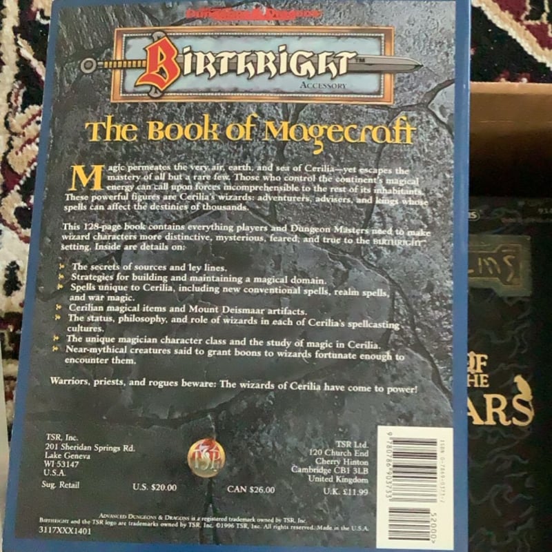 The Book of Magecraft by Jean Rabe