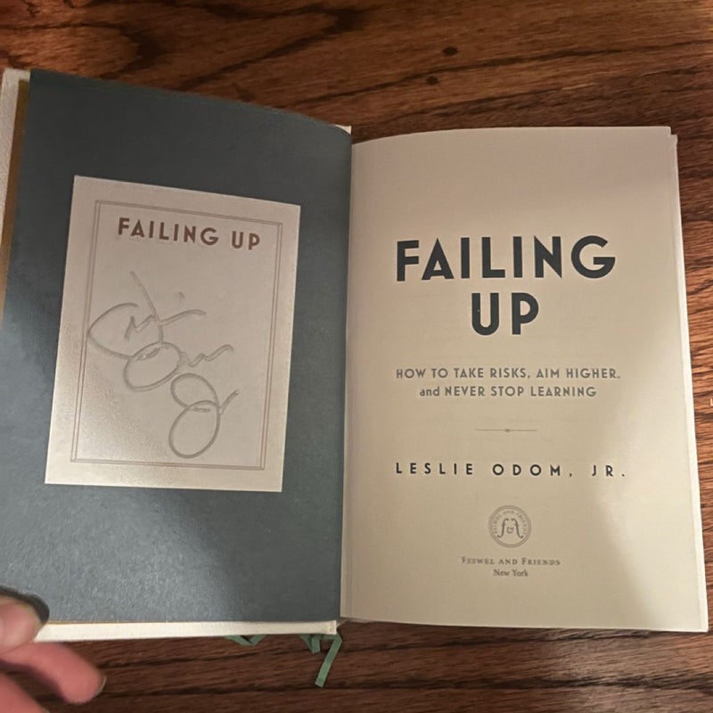 SIGNED Failing Up