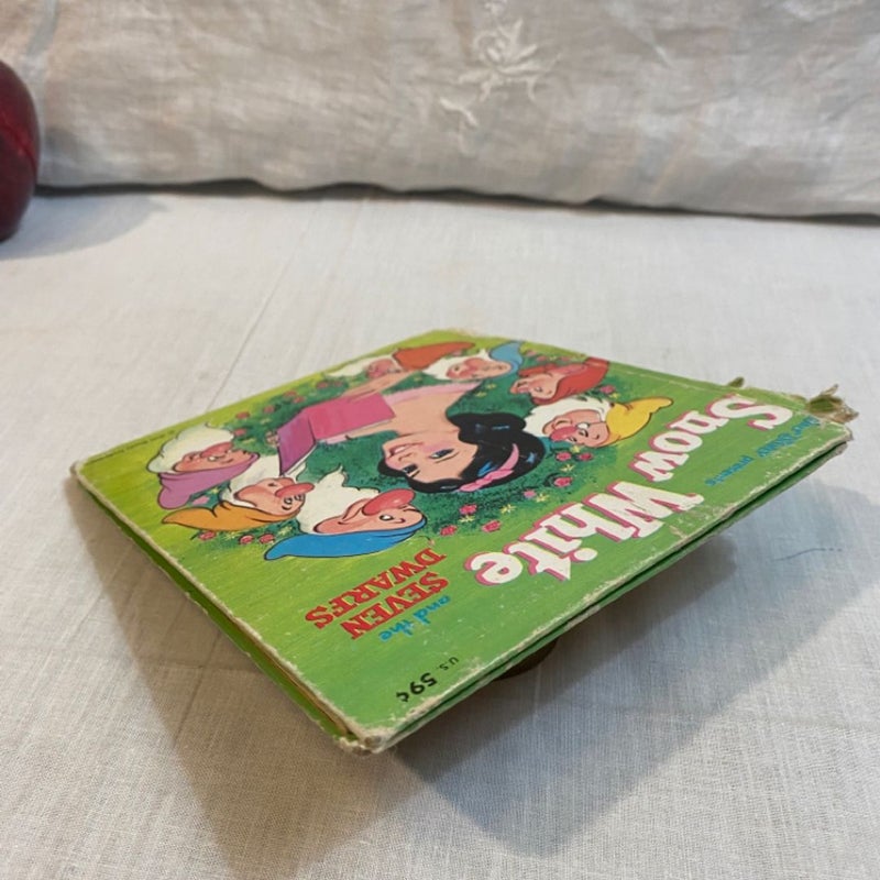 Walt Disney's Snow White  Golden Tell-A-Tale Book 1957