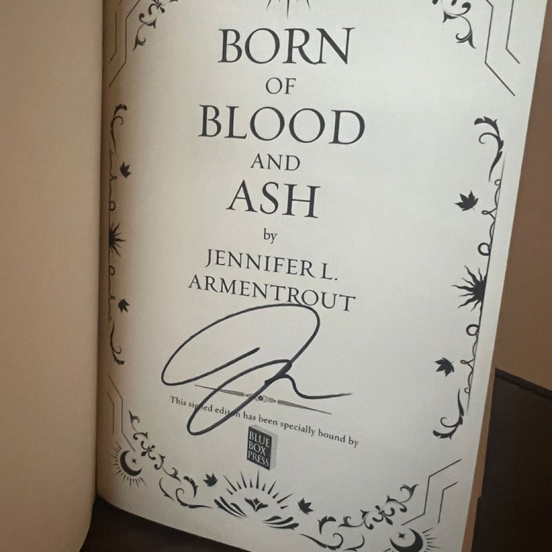 Born Of Blood And Ash